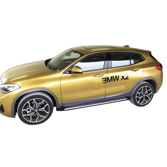 Πλαινά Σκαλοπάτια Για Bmw X1 F48 15+ OEM Look 2 Τεμάχια