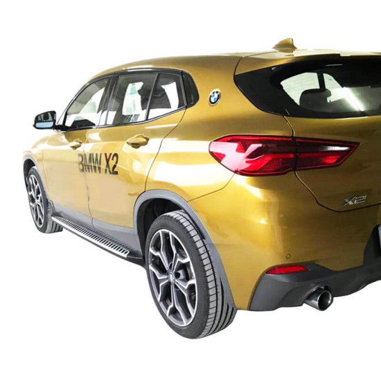 Πλαινά Σκαλοπάτια Για Bmw X1 F48 15+ OEM Look 2 Τεμάχια