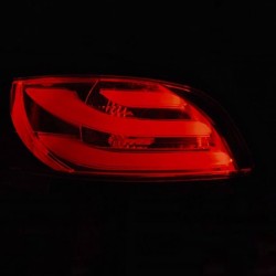 Πισινά Φανάρια Set Για Peugeot 206 98-07 Led Bar Κόκκινο/Φιμέ Eagle Eyes