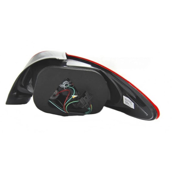 Πισινά Φανάρια Set Για Peugeot 206 98-07 Led Bar Κόκκινο/Φιμέ Eagle Eyes