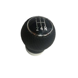 Πόμολο Λεβιέ Ταχυτήτων Universal Μαύρο/Χρώμιο Με 5 Ταχύτητες Με 3 Αντάπτορες M8/M10/M12 UT-3177