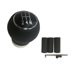 Πόμολο Λεβιέ Ταχυτήτων Universal Μαύρο/Χρώμιο Με 5 Ταχύτητες Με 3 Αντάπτορες M8/M10/M12 UT-3177 Πόμολο Λεβιέ Ταχυτήτων Universal Μαύρο/Χρώμιο Με 5 Ταχύτητες Με 3 Αντάπτορες M8/M10/M12 UT-3177