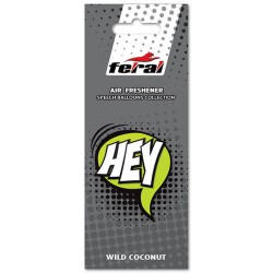 Αρωματικό Αυτοκινήτου Κρεμαστό Feral Speech Collection HEY Αρωματικό Αυτοκινήτου Κρεμαστό Feral Speech Collection HEY