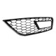 Δίχτυ Προφυλακτήρα Εμπρός Πλαινό Για Audi A4 B8 11-15 RS Look Γυαλιστερό Μαύρο Αριστερό & Δεξί 2 Τεμάχια