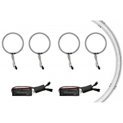 Angel Eyes CCFL Kit Για Bmw 3 E30 82-93 / 5 E34 88-95 / 7 E32 87-94 4x114mm Λευκά 6 Τεμάχια Angel Eyes CCFL Kit Για Bmw 3 E30 82-93 / 5 E34 88-95 / 7 E32 87-94 4x114mm Λευκά 6 Τεμάχια