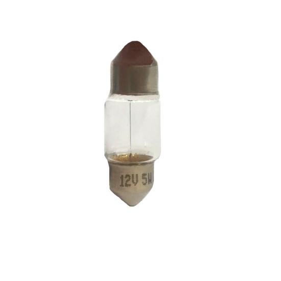 Λάμπα Σωληνωτή 27mm SV8.5-8 11x27 12V 5W Trifa 250 1 Τεμάχιο