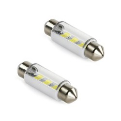 Λάμπες Led Σωληνωτές 36mm 6 Leds 12volt Λευκό Φως 14196 2 Τεμάχια Λάμπες Led Σωληνωτές 36mm 6 Leds 12volt Λευκό Φως 14196 2 Τεμάχια