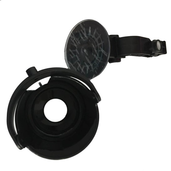 Ποτηροθήκη Αυτοκινήτου Με Βεντούζα Car Cup Holder Fly Μαύρη S2166W+F