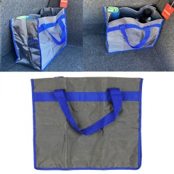 Τσάντα/Θήκη Οργάνωσης Πορτ-Παγκάζ & Τσάντα Για Ψώνια Γκρι / Μπλε 38x20x31cm