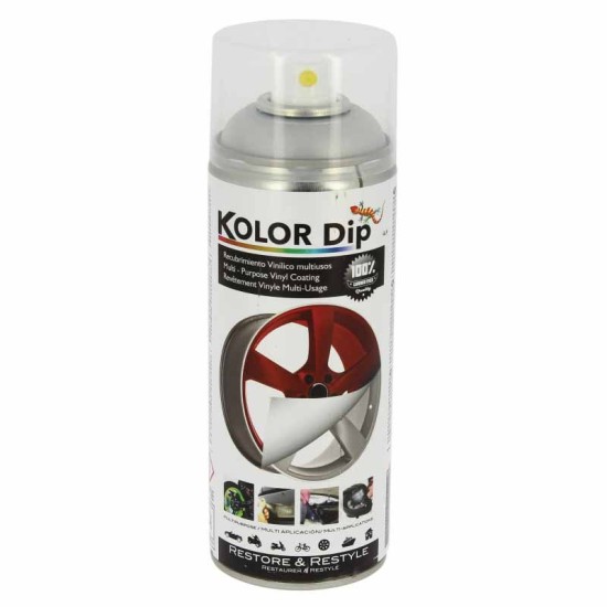 Επικάλυψη Βινυλίου Πέρλα Αλουμινίου Kolor Dip 400ml 1 Τεμάχιο Επικάλυψη Βινυλίου Πέρλα Αλουμινίου Kolor Dip 400ml 1 Τεμάχιο