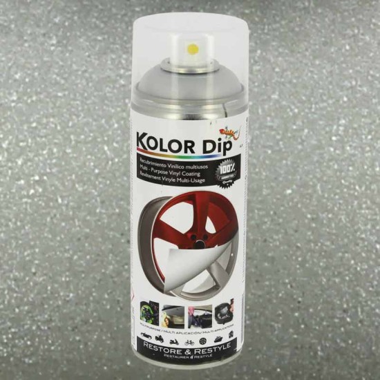 Επικάλυψη Βινυλίου Πέρλα Αλουμινίου Kolor Dip 400ml 1 Τεμάχιο Επικάλυψη Βινυλίου Πέρλα Αλουμινίου Kolor Dip 400ml 1 Τεμάχιο