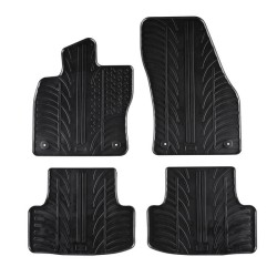 Πατάκια Αυτοκινήτου Gledring 0476 Skoda Karoq SUV 2017- Μαύρο 4 Τεμάχια