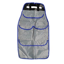 Θήκη Οργάνωσης Πλάτης Καθίσματος Αυτοκινήτου Γκρι / Μπλε 75x43cm 99076