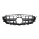 Μάσκα Για Mercedes-Benz E-Class W213 16-19 Amg Look Με Μονή Γρίλια Μαύρη 1 Τεμάχιο