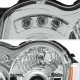 Μπροστινά Φανάρια Set Για Jeep Grand Cherokee 05-08 WK Angel Eyes & Led Χρωμίου HB4/H1 Manual Sonar