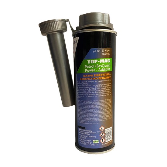 Ενισχυτικό / Καθαριστικό Βενζίνης Top-Mag 250ml
