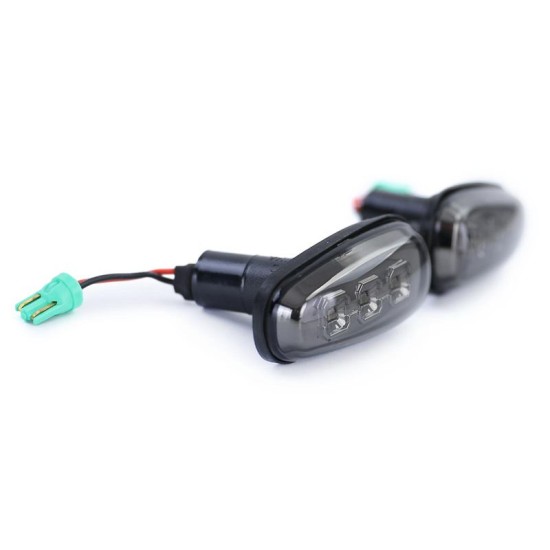 Πλαϊνά Φλας Φτερού Για Opel Astra G 98-04 / Zafira A 99-05 / Frontera B 01-04 Led Smoke 2 Τεμάχια