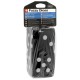 Fuzzy Dice Black 7x7cm 2 PcsΖάρια Κρεμαστά Διακοσμητικά Fuzzy Dice Μαύρα 7x7cm 2 Τεμάχια