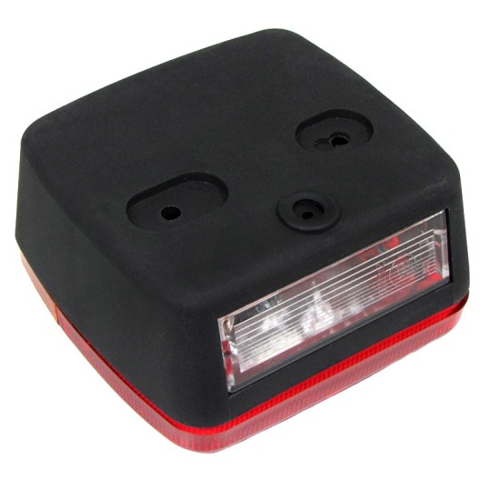Φανάρι Τρέιλορ Απλό 12 Volt 105 x 97 x 50mm Tenzo-R 27883 Με Λάμπες 1 Τεμάχιο