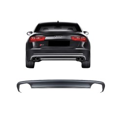 Diffuser Πίσω Προφυλακτήρα Για Audi A6 C7 Pre-Facelift 11-14 Sedan / Avant S6 Από Abs Πλαστικό 1 Τεμάχιο Diffuser Πίσω Προφυλακτήρα Για Audi A6 C7 Pre-Facelift 11-14 Sedan / Avant S6 Από Abs Πλαστικό 1 Τεμάχιο