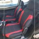 Καλύμματα Υφασμάτινα Super Sport All In One Μαύρο/Κόκκινο Σετ Εμπρός-Πίσω 11 Τεμάχια
