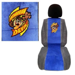 Πλατοκαθίσματα Μπροστινά 100% Πετσέτα Ταζ WB Μπλε/Γκρι 2 Τεμάχια 2756-39 Πλατοκαθίσματα Μπροστινά 100% Πετσέτα Ταζ WB Μπλε/Γκρι 2 Τεμάχια 2756-39