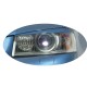 Φρυδάκια Μπροστινών Φαναριών Για Audi A3 8P 03-08 Evil Eye / Bad Look 2 Τεμάχια