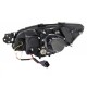 Μπροστινά Φανάρια Set Για Subaru Impreza II GD 06-07 DRL Tube Light Μάυρα H7/H1 Sonar