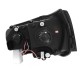 Μπροστινά Φανάρια Set Για Vw T5 10-15 TRU DRL U-Type Μαύρα H1/H1 Με Μοτέρ JunYan