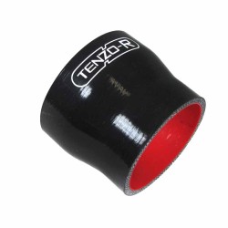 Κολάρο Σιλικόνης Tenzo-R Με Ruducer Από Φ89mm Σε Φ76mm Μαύρο-Κόκκινο Κολάρο Σιλικόνης Tenzo-R Με Ruducer Από Φ89mm Σε Φ76mm Μαύρο-Κόκκινο
