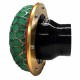 Κολάρο Σιλικόνης Tenzo-R Με Ruducer Από Φ89mm Σε Φ76mm Μαύρο-Κόκκινο