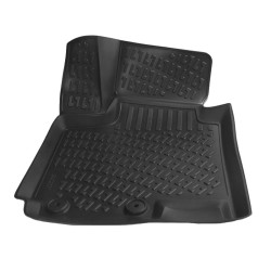 Πατάκια Σκαφάκια 3D Από Λάστιχο TPE Για Hyundai I20 2015-2020 Rizline 4 Τεμάχια Μαύρα