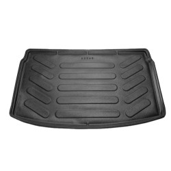 Πατάκι Πορτ-Παγκάζ 3D Σκαφάκι Από Λάστιχο TPE Για VW Polo ΑW 2017- Μαύρο Rizline Επάνω επίπεδο