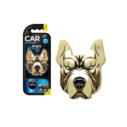 Αρωματικό Αυτοκινήτου Κρεμαστό Angry Dogs Pitbull Aroma Με Άρωμα Fresh Linen