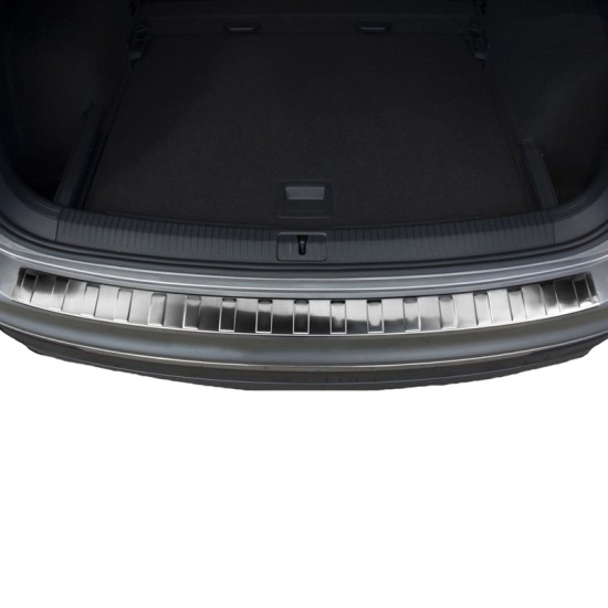 Προστατευτικό Πίσω Προφυλακτήρα Για Vw Tiguan II 15+ Από Ανοξείδωτο Ατσάλι (Steel)