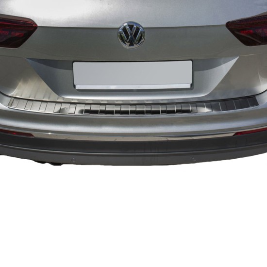 Προστατευτικό Πίσω Προφυλακτήρα Για Vw Tiguan II 15+ Από Ανοξείδωτο Ατσάλι (Steel)