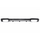 Diffuser Πίσω Προφυλακτήρα Για Mercedes-Benz E-Class W213 16-19 Με Amg Προφυλακτήρα Μαύρο/Χρώμιο