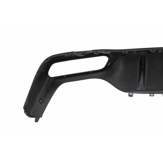 Diffuser Πίσω Προφυλακτήρα Για Mercedes-Benz E-Class W213 16-19 Με Amg Προφυλακτήρα Μαύρο/Χρώμιο