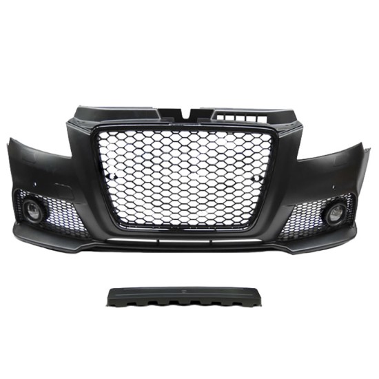 Μπροστινός Προφυλακτήρας Για Audi A3 8P 08-12 Facelift RS3 Look Με Μαύρη Μάσκα Made in Taiwan