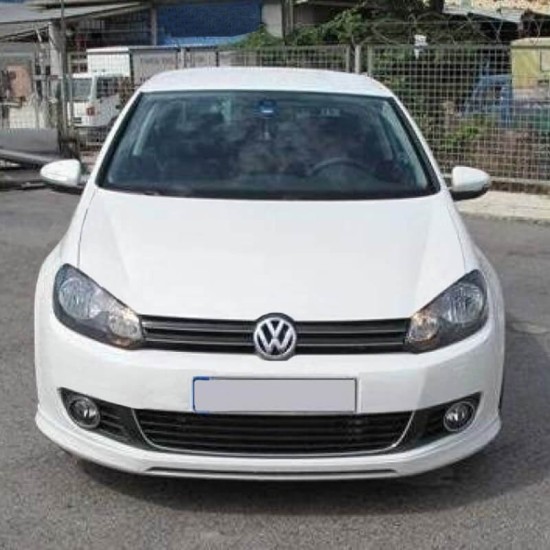 Μπροστινό Spoiler Για VW Golf VI (6) 08-12 Votex Look Από Abs Πλαστικό 1 Τεμάχιο