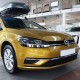 Προστατευτικό Πίσω Προφυλακτήρα Για Vw Golf VII (7) 12-17 / 17+ Από Ανοξείδωτο Ατσάλι (Steel) Μαύρο