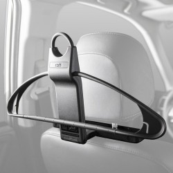 Κρεμάστρα Ρούχων Αποσπώμενη Για Το Προσκέφαλο Του Αυτοκινήτου Rati Hanger Μαύρο χρώμα Κρεμάστρα Ρούχων Αποσπώμενη Για Το Προσκέφαλο Του Αυτοκινήτου Rati Hanger Μαύρο χρώμα