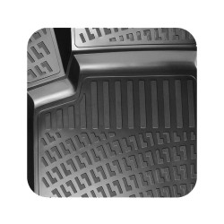 Πατάκια Σκαφάκια 3D Από Λάστιχο TPE Για Opel Corsa F 19+, Mokka 19+ / Peugeot 208 19+, 2008 19+ Rizline 4 Τεμάχια Μαύρα Πατάκια Σκαφάκια 3D Από Λάστιχο TPE Για Opel Corsa F 19+, Mokka 19+ / Peugeot 208 19+, 2008 19+ Rizline 4 Τεμάχια Μαύρα