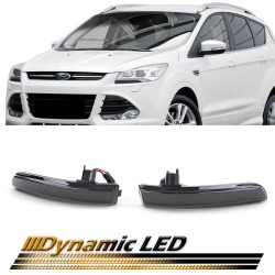 Φλας Καθρέπτη Για Ford Kuga MK2 12+ / Ecosport 12+ / Escape MK3 12-19 Dynamic Led Canbus Φιμέ 2 Τεμάχια Φλας Καθρέπτη Για Ford Kuga MK2 12+ / Ecosport 12+ / Escape MK3 12-19 Dynamic Led Canbus Φιμέ 2 Τεμάχια