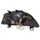 Μπροστινά Φανάρια Set Για Seat Ibiza 6L 02-08 DRL & Led Φλας Χρωμίου H1/H1 Junyan