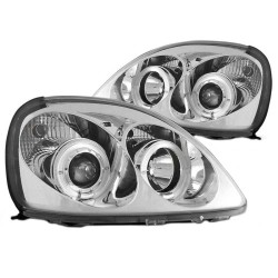 Μπροστινά Φανάρια Set Για Toyota Yaris 99-03 Angel Eyes Χρωμίου H1/H1 Manual Sonar Μπροστινά Φανάρια Set Για Toyota Yaris 99-03 Angel Eyes Χρωμίου H1/H1 Manual Sonar