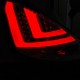 Πισινά Φανάρια Set Για Ford Fiesta 08-12 Led Bar Κόκκινο/Φιμέ JunYan
