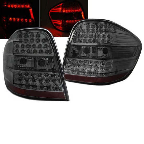 Πισινά Φανάρια Set Για Mercedes-Benz ML W164 05-08 Led Φιμέ Eagle Eyes