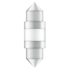 Λάμπα Led Σωληνωτή 31mm C5W SV8.5-8 12volt 1 watt 6000k Osram 6438DWΡ-01Β 1 Τεμάχιο Λάμπα Led Σωληνωτή 31mm C5W SV8.5-8 12volt 1 watt 6000k Osram 6438DWΡ-01Β 1 Τεμάχιο