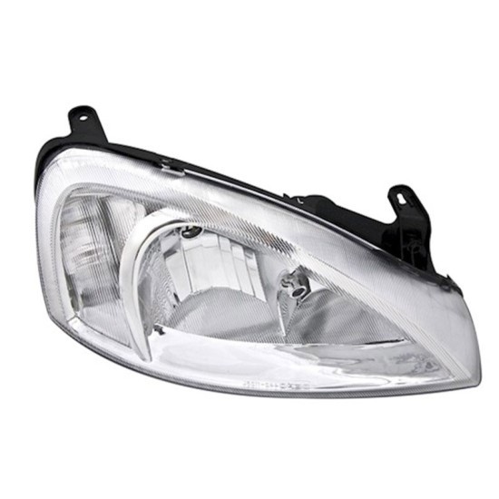 Φανάρι Μπροστινό Δεξί Για Opel Corsa C 00-02 / Combo C Η7/Η7 Depo